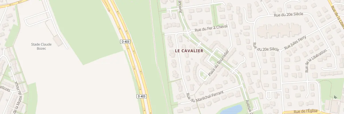Plan du 37 Rue du Marechal Ferrant à Giberville