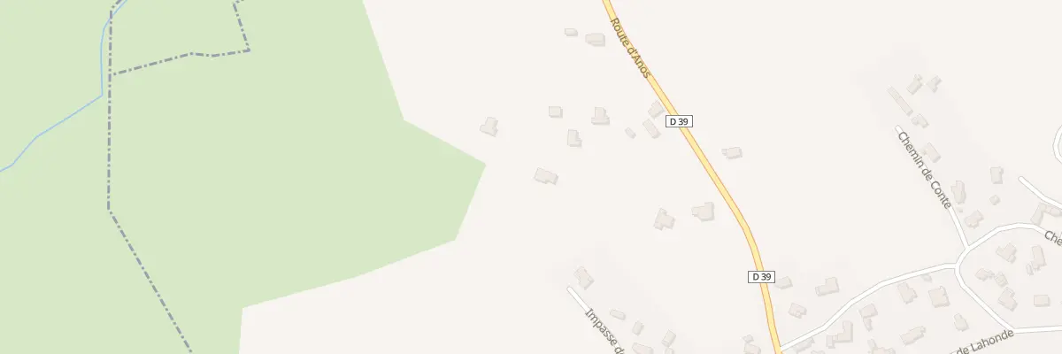 Plan du 47 Rte d’Anos à Bernadets