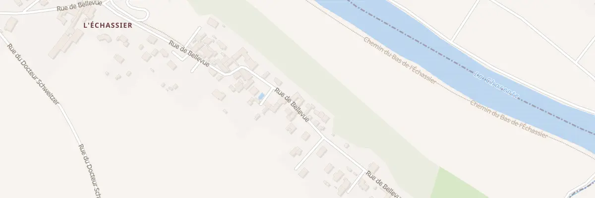 Plan du 51 Rue de Bellevue à Châteaubernard