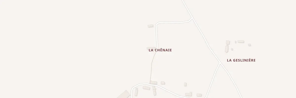 Plan du 2 La Chesnaie à Crennes-sur-Fraubée