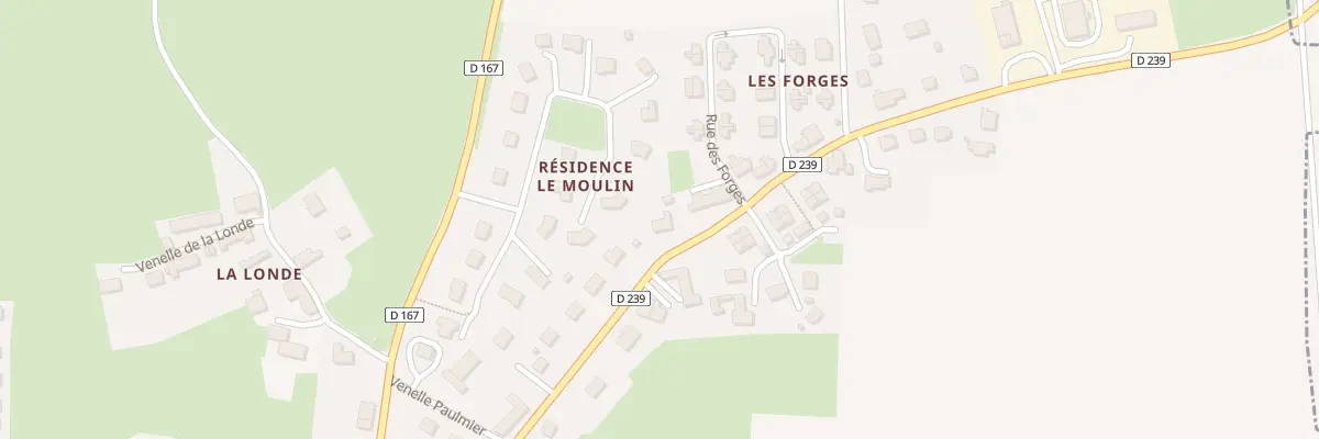 Plan du 13 Av de la Cité Minière à Saint-Germain-le-Vasson