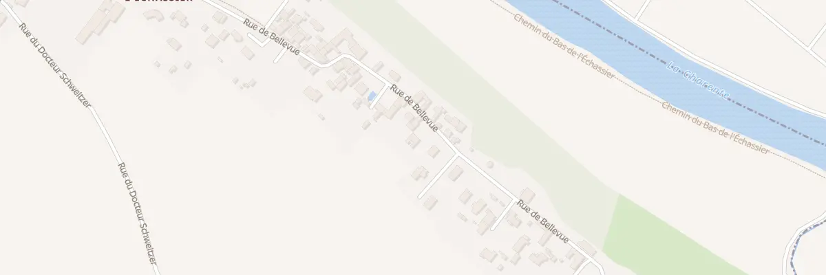 Plan du 48 Rue de Bellevue à Châteaubernard