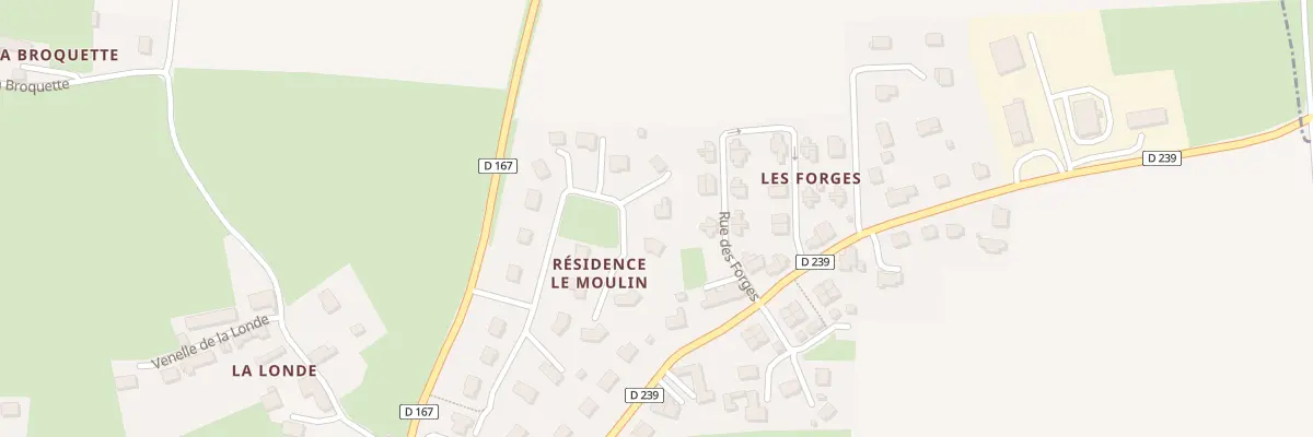 Plan du 26 Rue de la Paix à Saint-Germain-le-Vasson