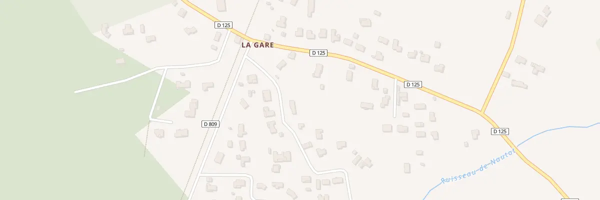 Plan du 708 Che de Laroc à Roaillan