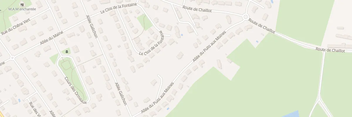 Plan du 19 All du Puits Aux Moines à Solesmes