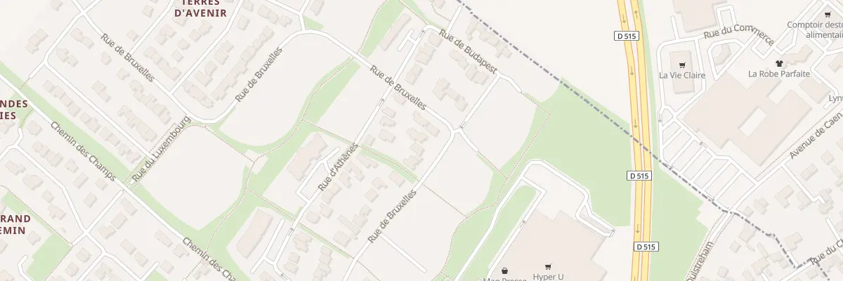 Plan du 43 Rue de Bruxelles à Blainville-sur-Orne