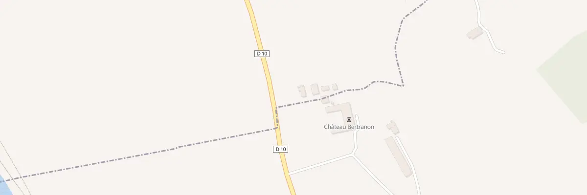 Plan du 110 Rte de Saint-macaire à Loupiac