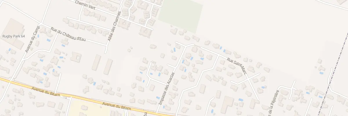 Plan du 6 Rue de l’Yzarce à Idron