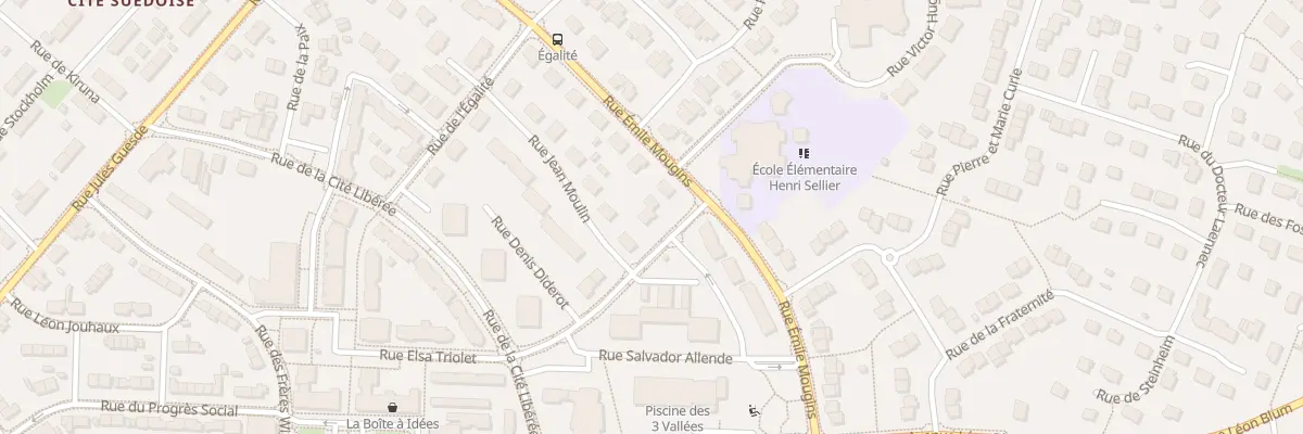 Plan du 9 Rue Denis Diderot à Colombelles
