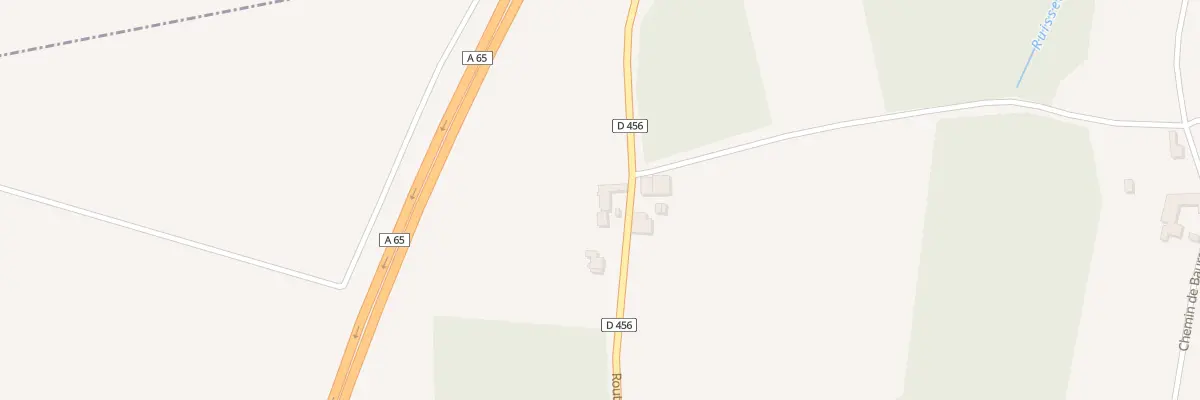 Plan du 645 Rte d’Aire-sur-l’Adour à Latrille