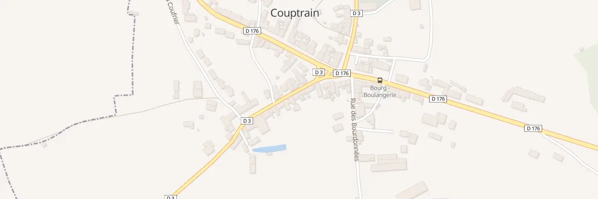 Plan du 21 Rue de la Magdeleine à Couptrain