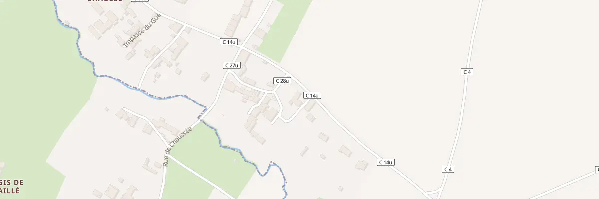Plan du 24 Rue de Chaussee à Séligné
