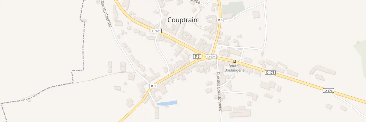 Plan du 16 Rue de la Magdeleine à Couptrain