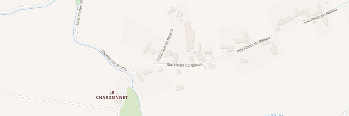 Plan du 9 Rue Haute du Rateau à Loire-Authion