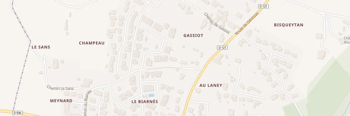 Plan du 31B Gassiot à Saint-Quentin-de-Baron