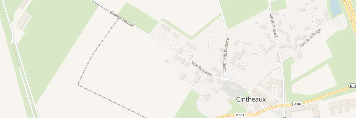 Plan du 17 Voie Romaine à Cintheaux