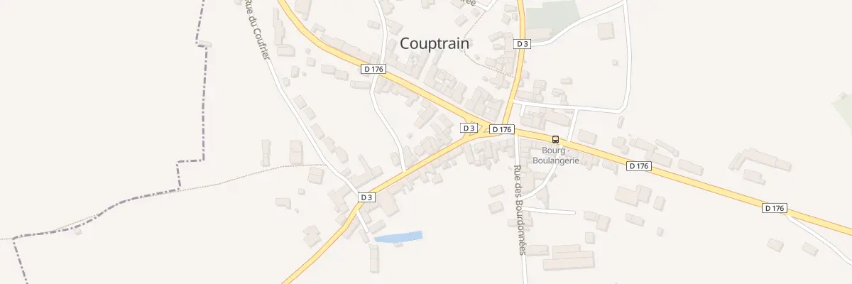 Plan du 20 Rue de la Magdeleine à Couptrain