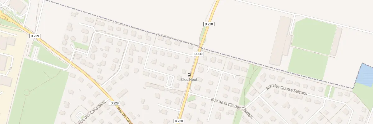 Plan du 15 Rte de Colombelles à Soliers