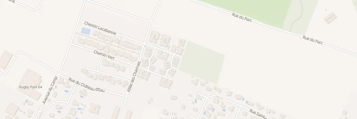 Plan du 6 All des Charmes à Idron