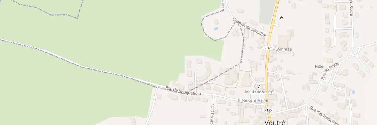 Plan de Imp du Bouqueteau à Assé-le-Bérenger