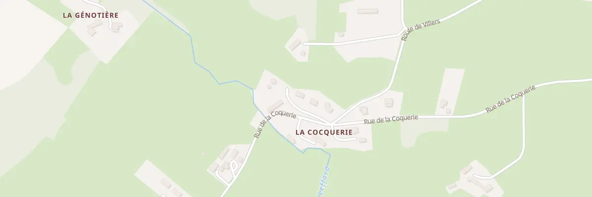 Plan du 13 Rue de la Coquerie à Leffard