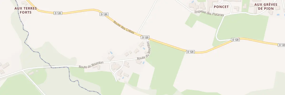 Plan du 80 Bourdon Nord à Omet