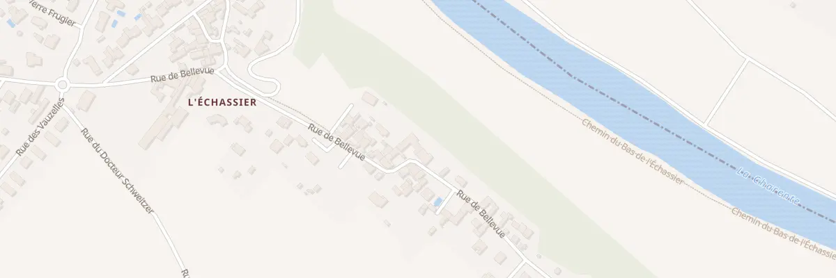 Plan du 41 Rue de Bellevue à Châteaubernard