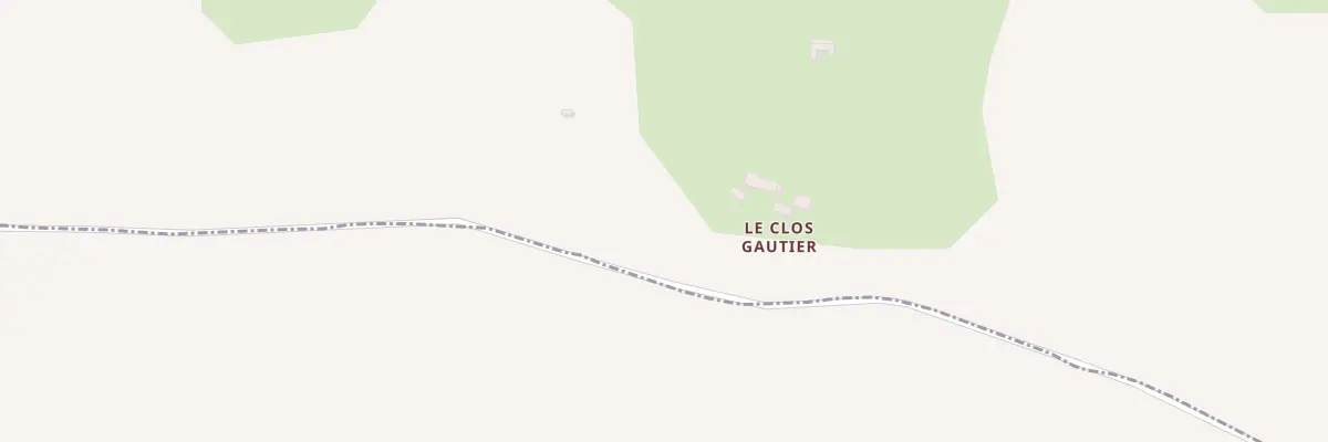 Plan du 1 Le Clos Gautier à Voutré