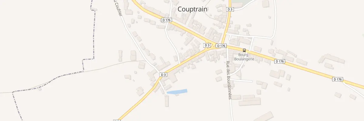 Plan du 26 Rue de la Magdeleine à Couptrain