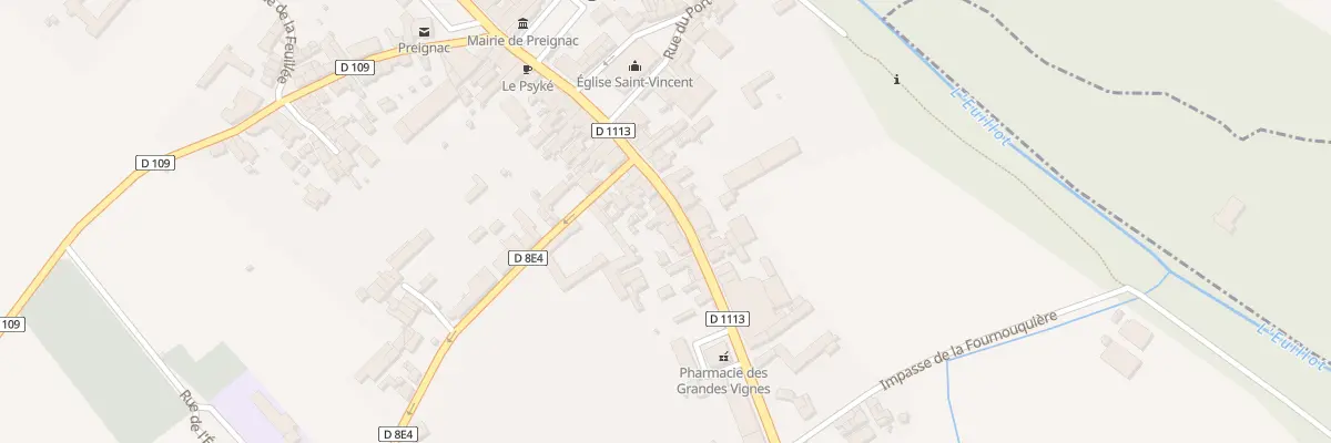 Plan du 27 Rue de la Liberté à Preignac