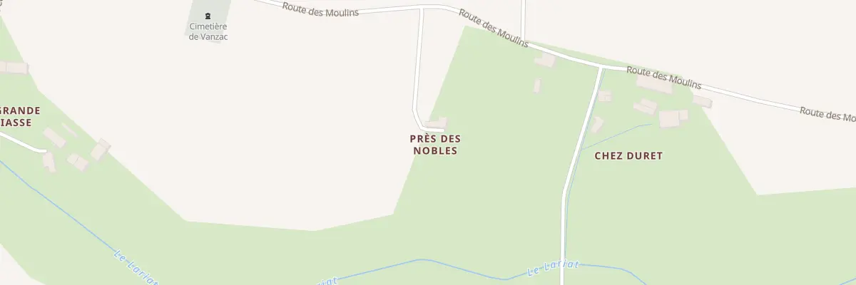 Plan du 5061 Chez les Nobles à Vanzac