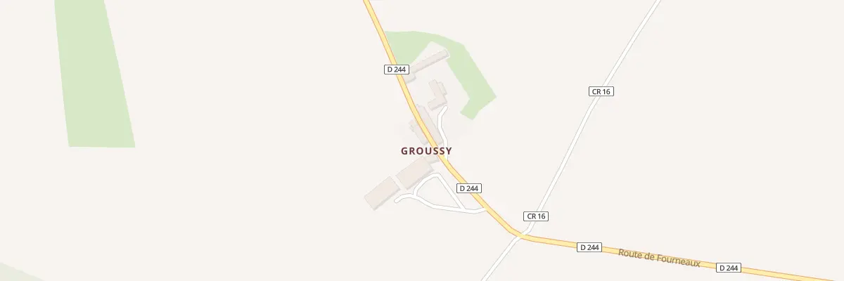 Plan du 5015 Groussy aux Loges-Saulces