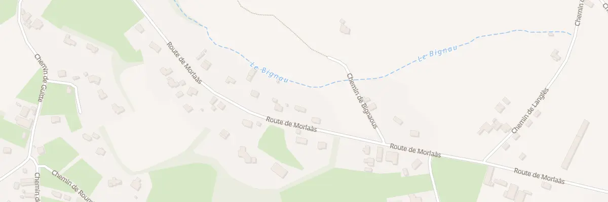 Plan du 1632 Rte de Morlaas à Buros