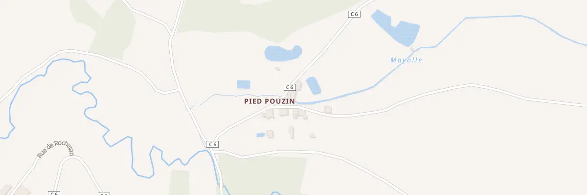 Plan du 7 Che de Pied Pouzin à Fressines