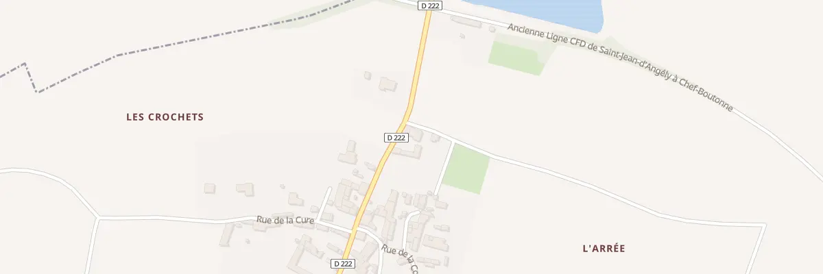 Plan du 2 Che de l’Arree à Villemorin