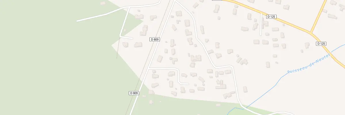 Plan du 1 Le Rey à Roaillan