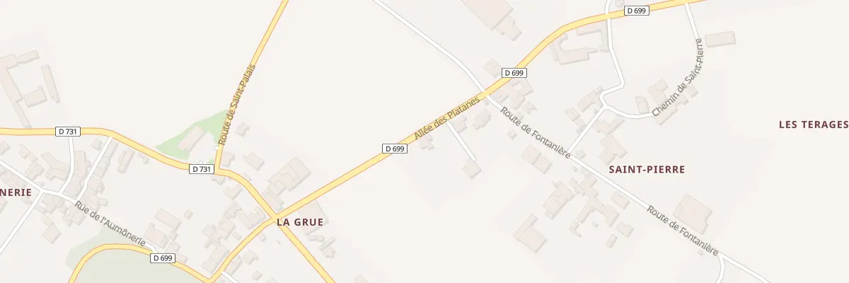 Plan du 5236 Saint-Pierre à Archiac