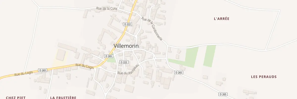 Plan du 11 Rue de l’Eglise à Villemorin