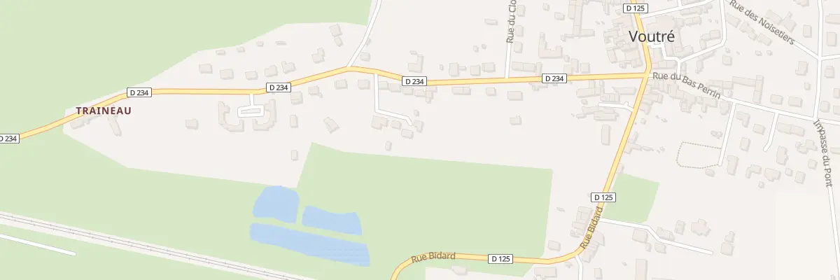 Plan du 12 Imp du Bignon à Voutré