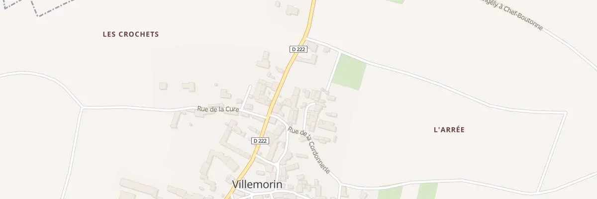 Plan du 5 Imp du Tunnel à Villemorin