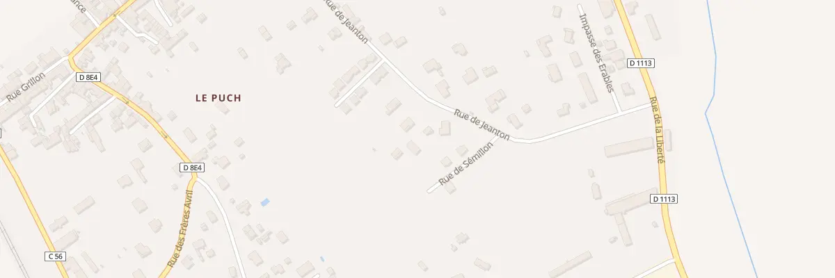 Plan du 380 Rue de Jeanton à Preignac