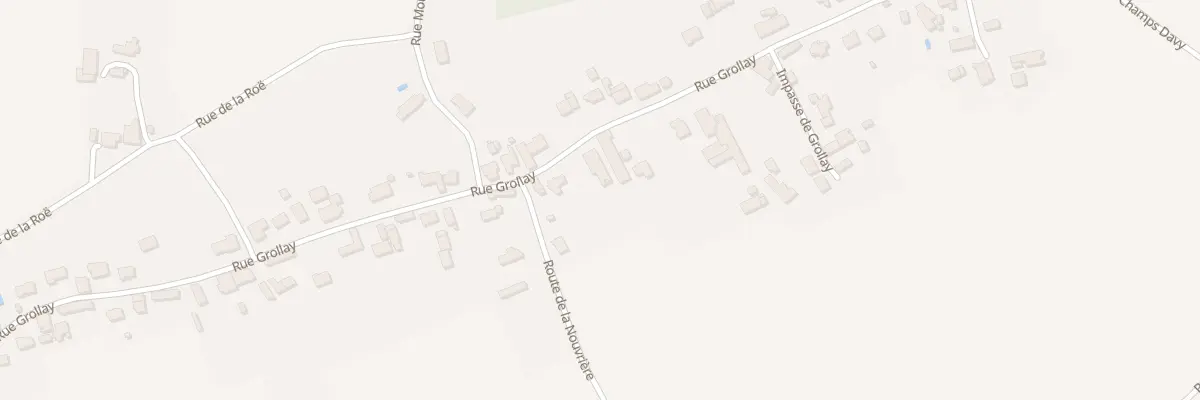Plan du 35 Rue Grollay à Mazé-Milon