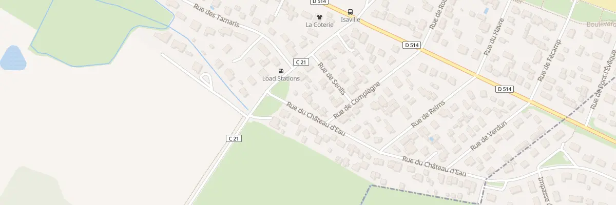 Plan du 23 Rue du Château d’Eau à Hermanville-sur-Mer