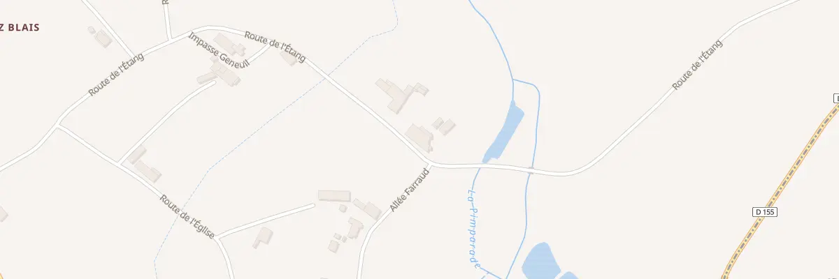 Plan du 5014 Chez Landreau à Mérignac