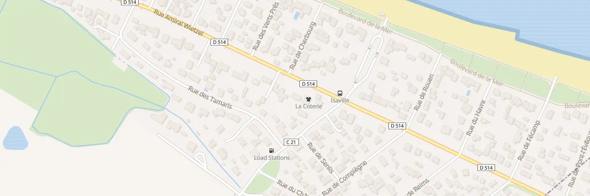 Plan du 410 Rue Amiral Wietzel à Hermanville-sur-Mer