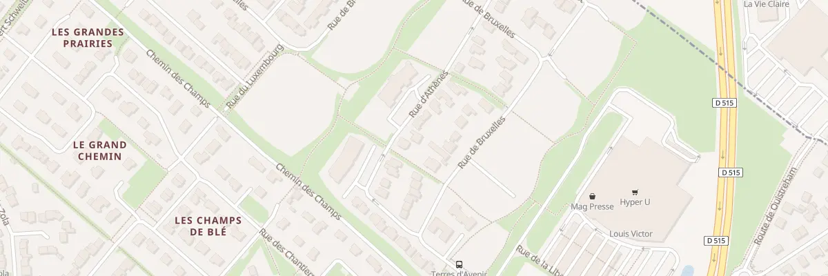 Plan du 12 Rue d’Athènes à Blainville-sur-Orne