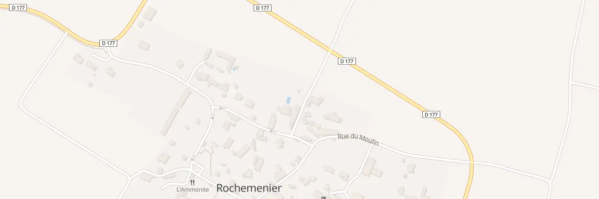 Plan du 7 Rte de la Boutinière à Louresse-Rochemenier