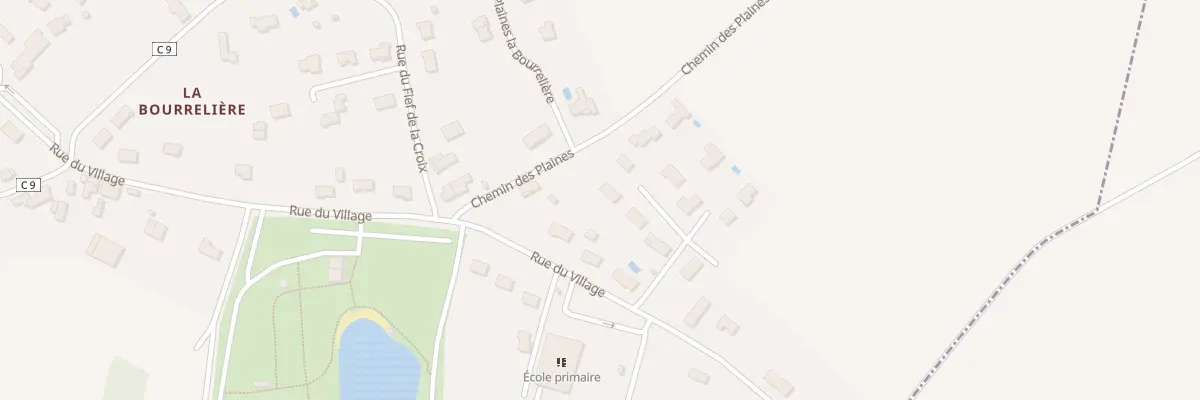 Plan du 10 Lot des Ajoncs à Luché-Thouarsais
