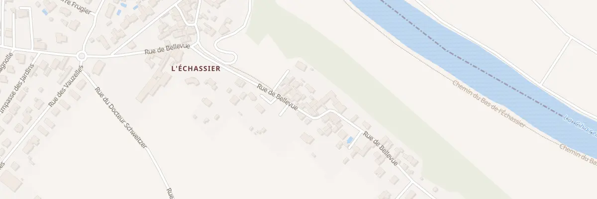 Plan du 27 Rue de Bellevue à Châteaubernard
