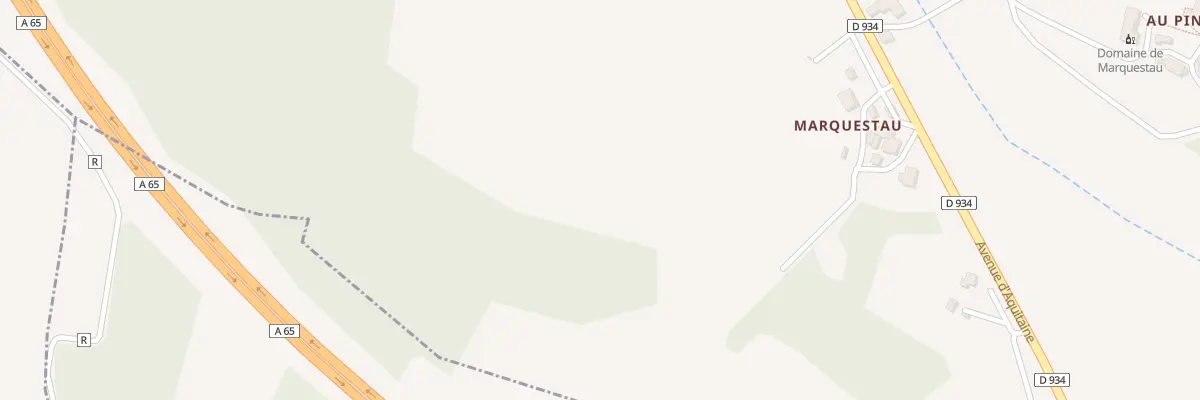 Plan du 549 Av d’Aquitaine à Hontanx